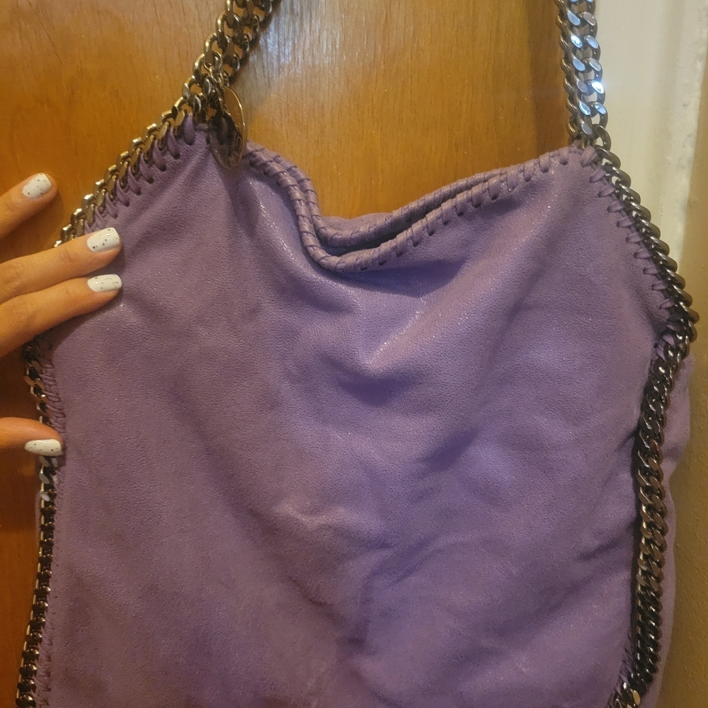 Authentic stella mccartney purple bag